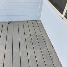 Precision-powerwash-services-performed-in-Prescott-arizona-Trex-deck-cleaning-and-oxidation-removal-on-garage-door-stain-removal 3